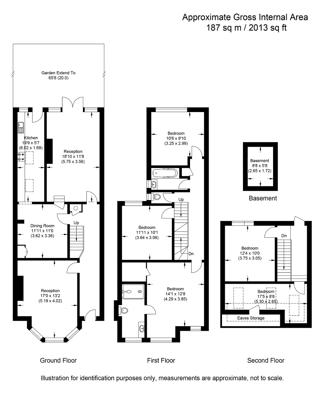 Floorplan of Princes Avenue, Finchley, London, N3 2DB